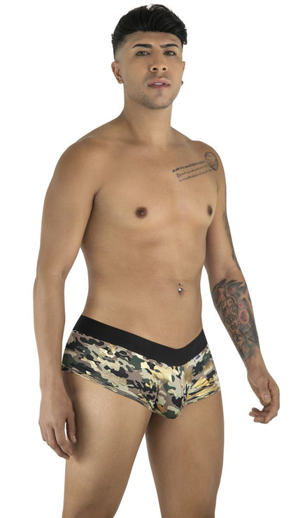 Men's low rise boxer brief trunks