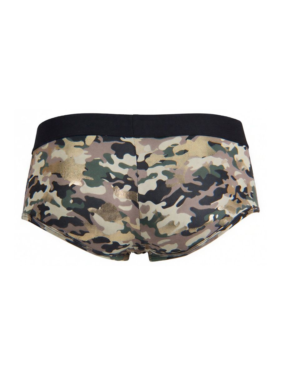 Men's low rise boxer brief trunks