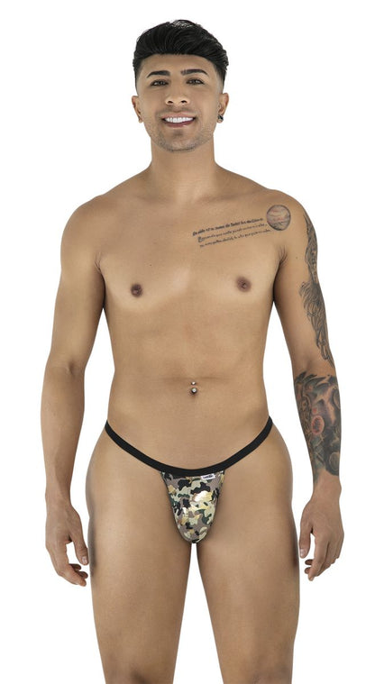 Men’s camo thong