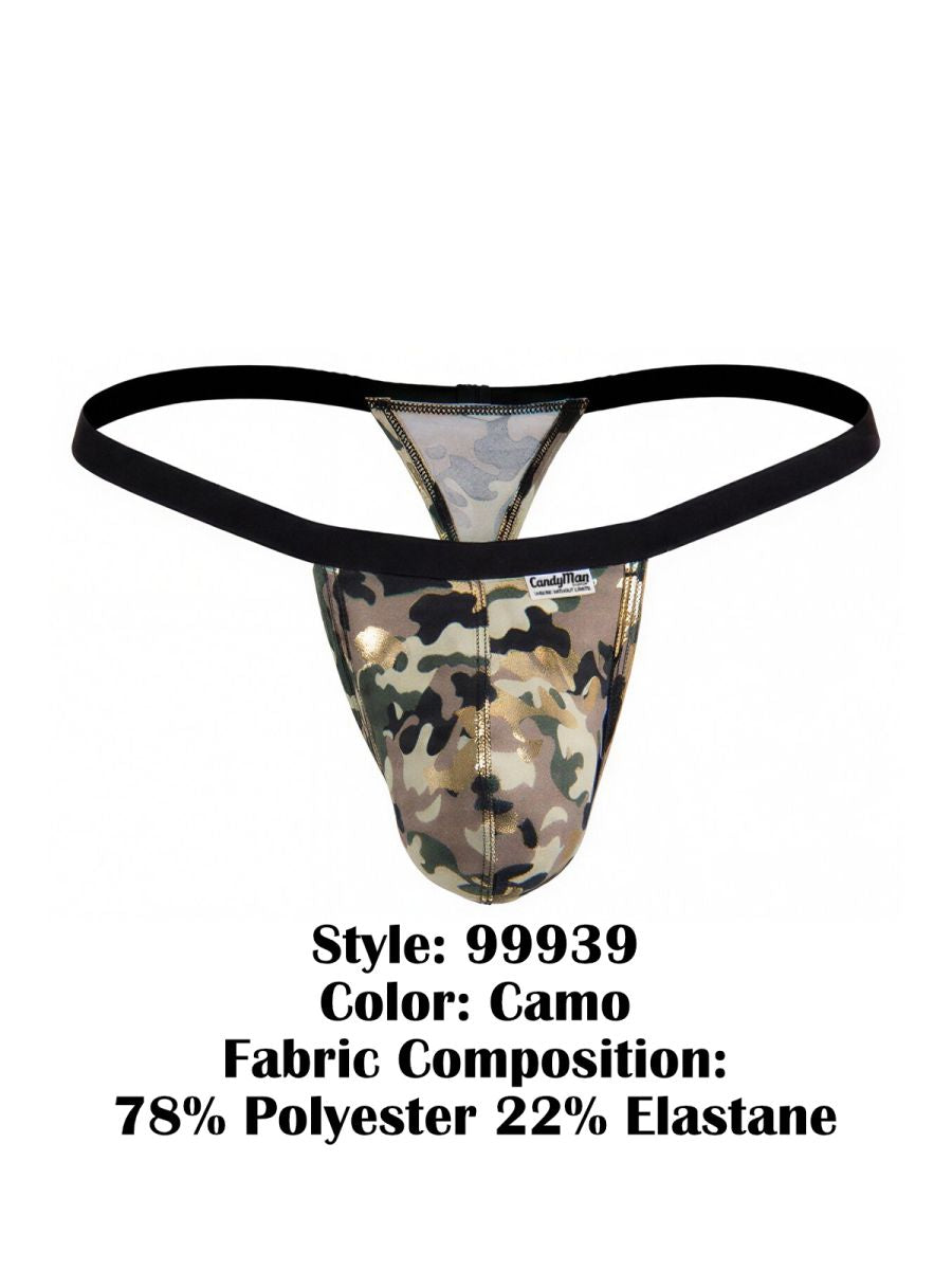 Men’s camo thong