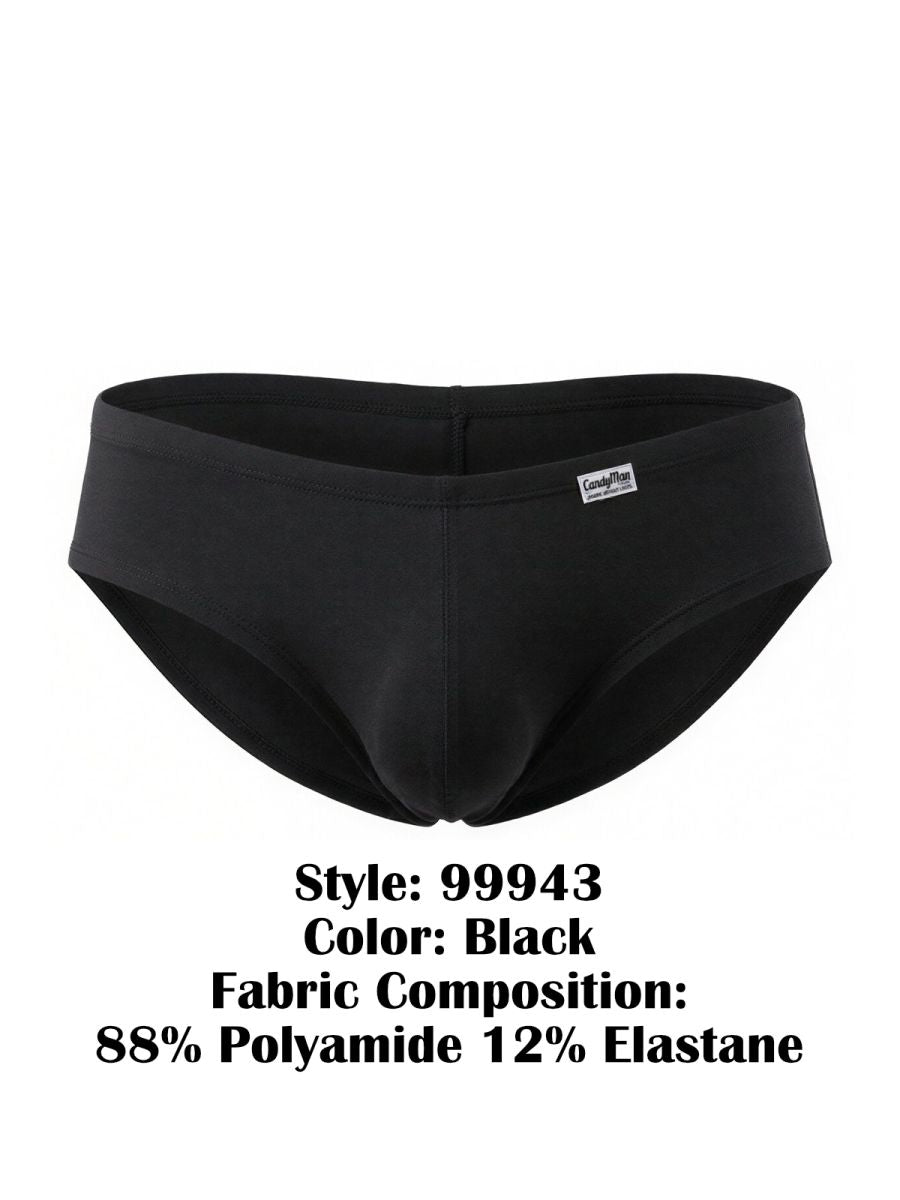 Candyman Men's bikini brief is all about a confident, minimalist look, smooth, solid fabric