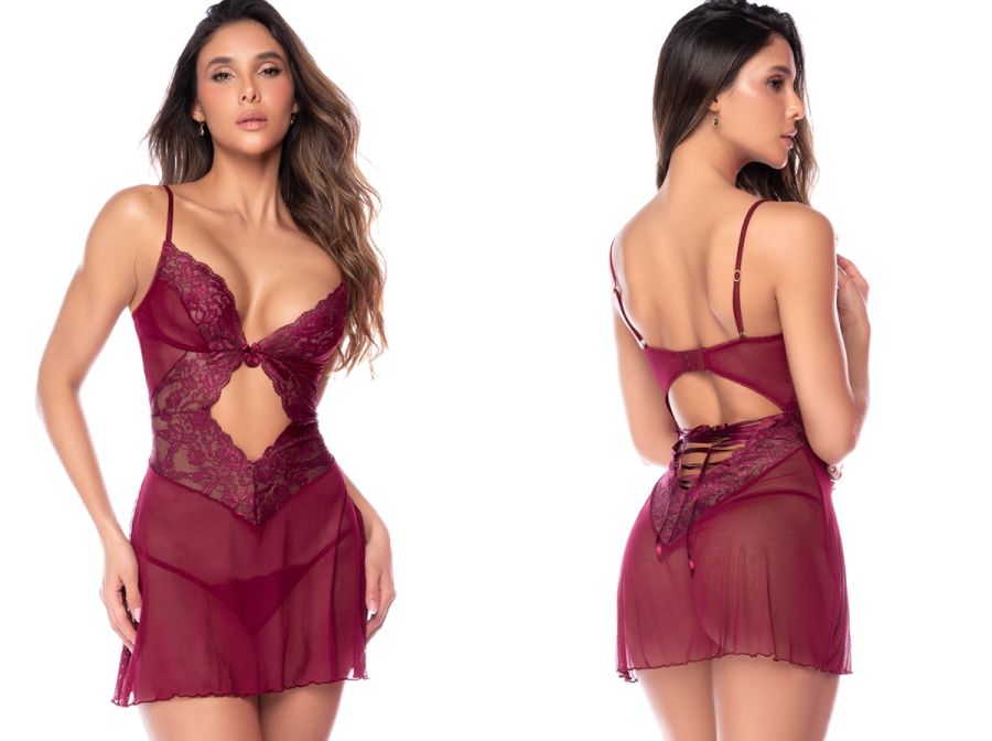 Babydoll with matching Thong