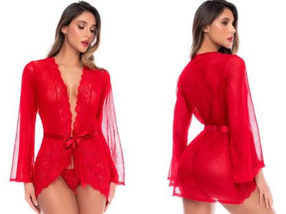 Robe with matching Thong