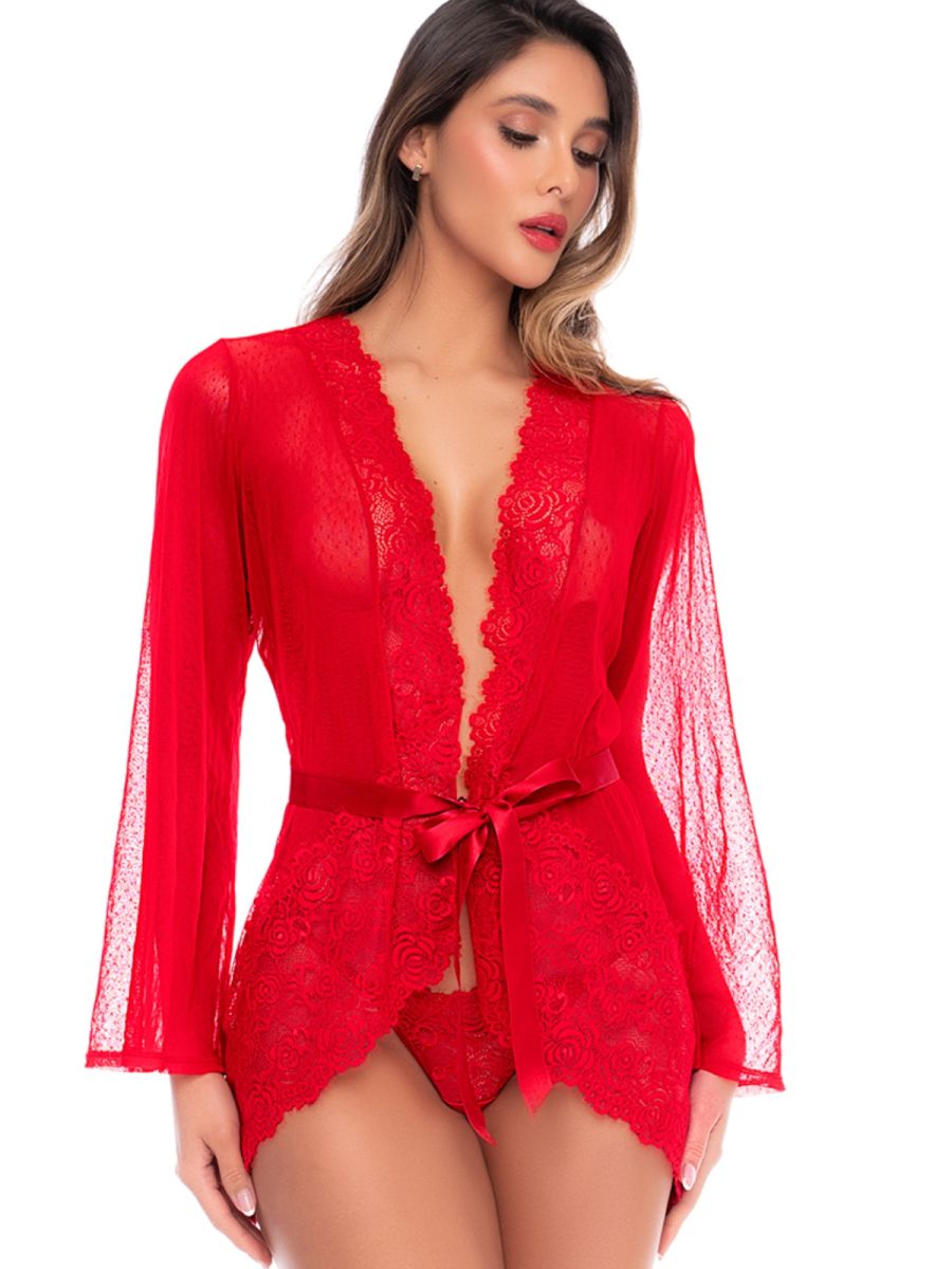 Robe with matching Thong