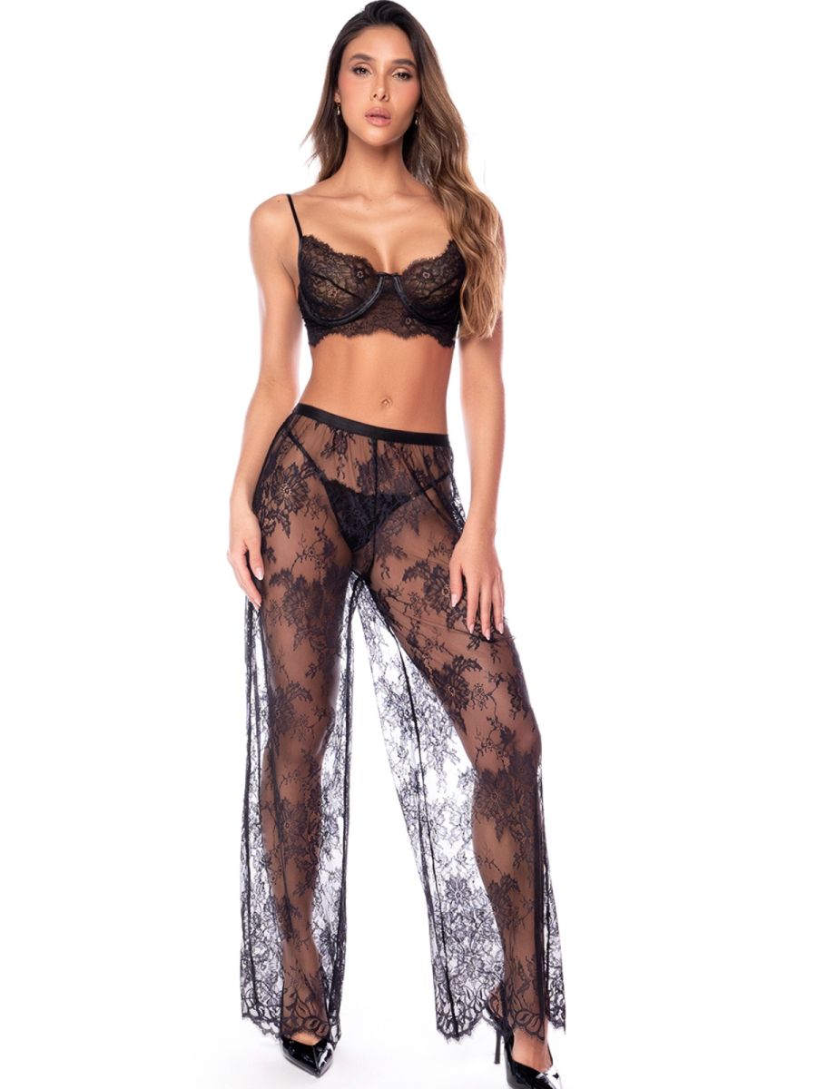 Mapale 1917 Three Piece Exotic Lingerie Set