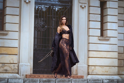 Mapale 1917 Three Piece Exotic Lingerie Set
