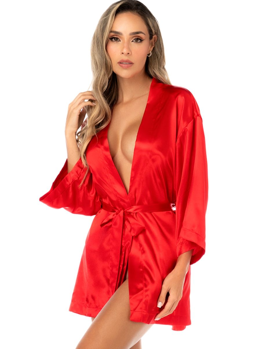 Luxurious satin robe by Mapale