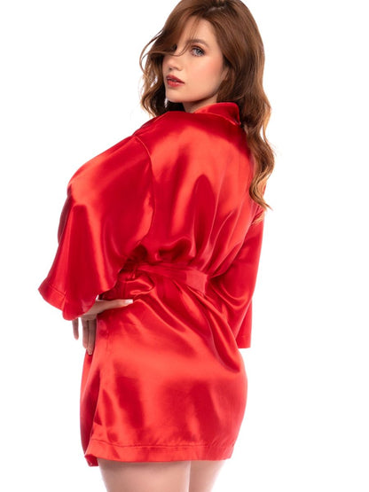 Luxurious satin robe by Mapale