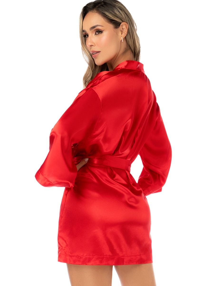 Luxurious satin robe by Mapale