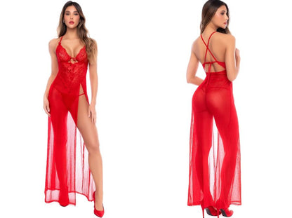 Long Gown with matching Thong