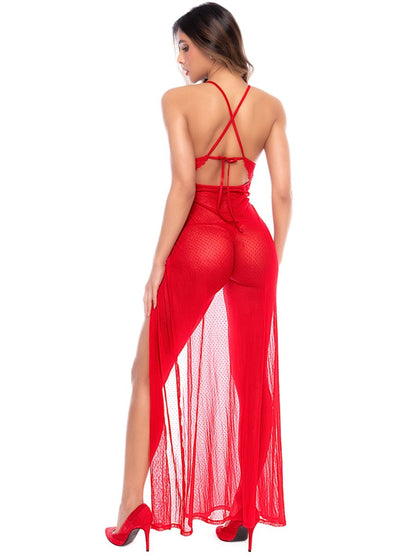 Long Gown with matching Thong