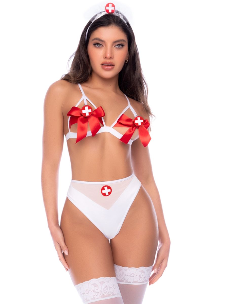 Mapale Sexy Nurse Costume Outfit