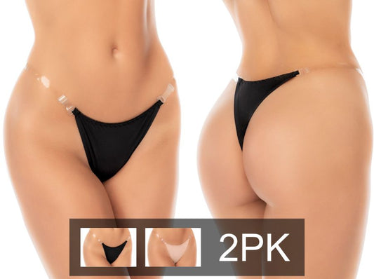 No Show Thong 2PK Set