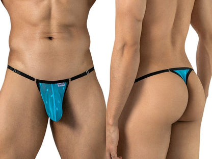 CandyMan Men's Mesh Thongs mesh fabric with a lightweight, comfortable design