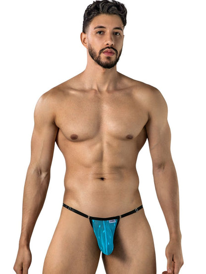 CandyMan Men's Mesh Thongs mesh fabric with a lightweight, comfortable design
