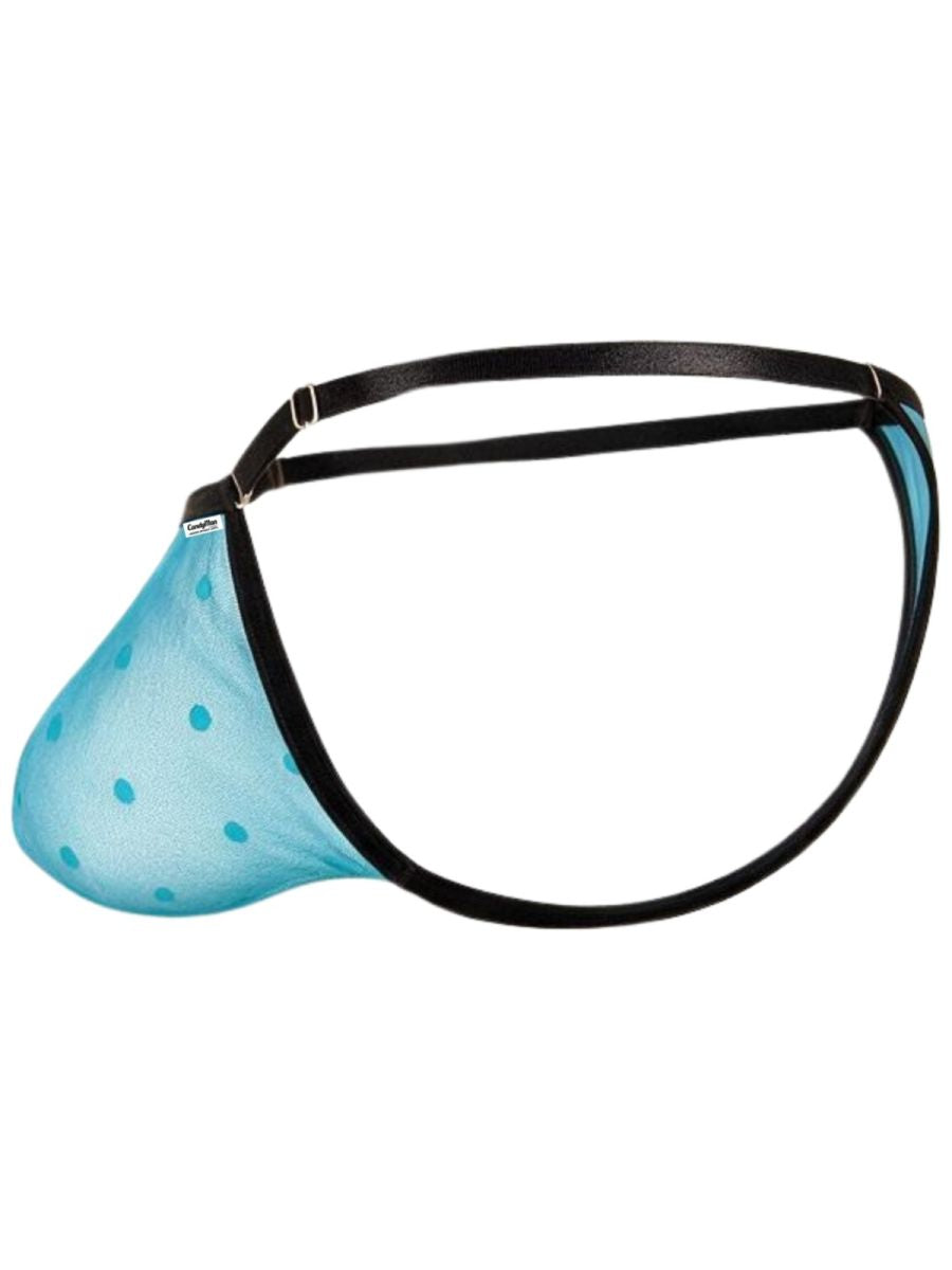 CandyMan Men's Mesh Thongs mesh fabric with a lightweight, comfortable design