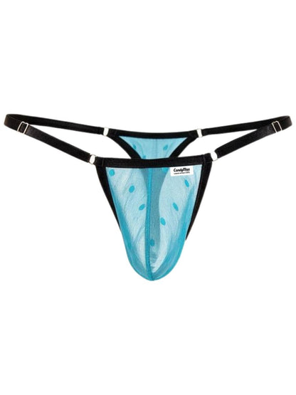 CandyMan Men's Mesh Thongs mesh fabric with a lightweight, comfortable design
