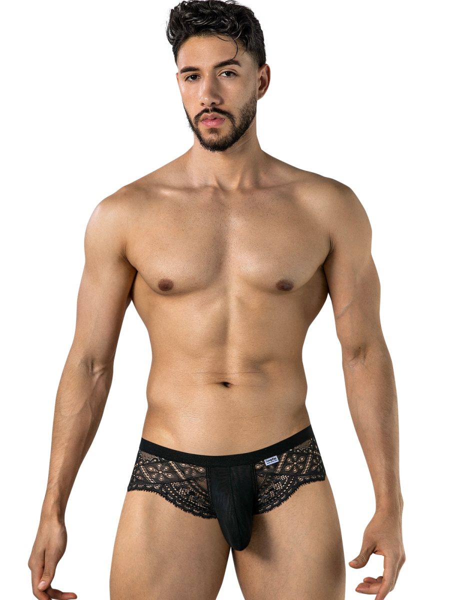 Mesh-Lace Briefs