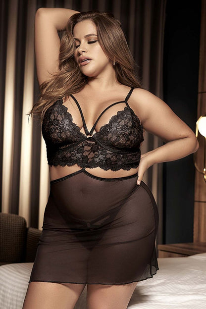 Babydoll and Two Piece Set