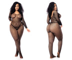 Long Sleeved Fishnet Bodystocking