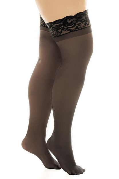 Sheer Thigh Highs with Stay Up