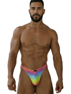 Printed Microfiber Thongs