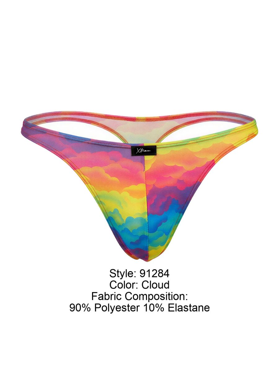 Printed Microfiber Thongs