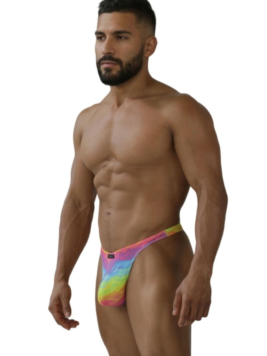 Printed Microfiber Thongs