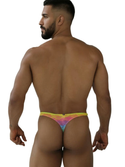 Printed Microfiber Thongs