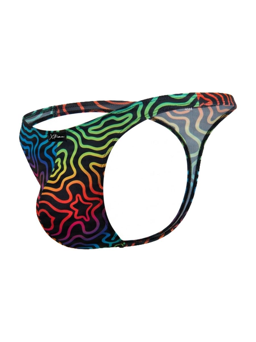 Printed Microfiber Thongs