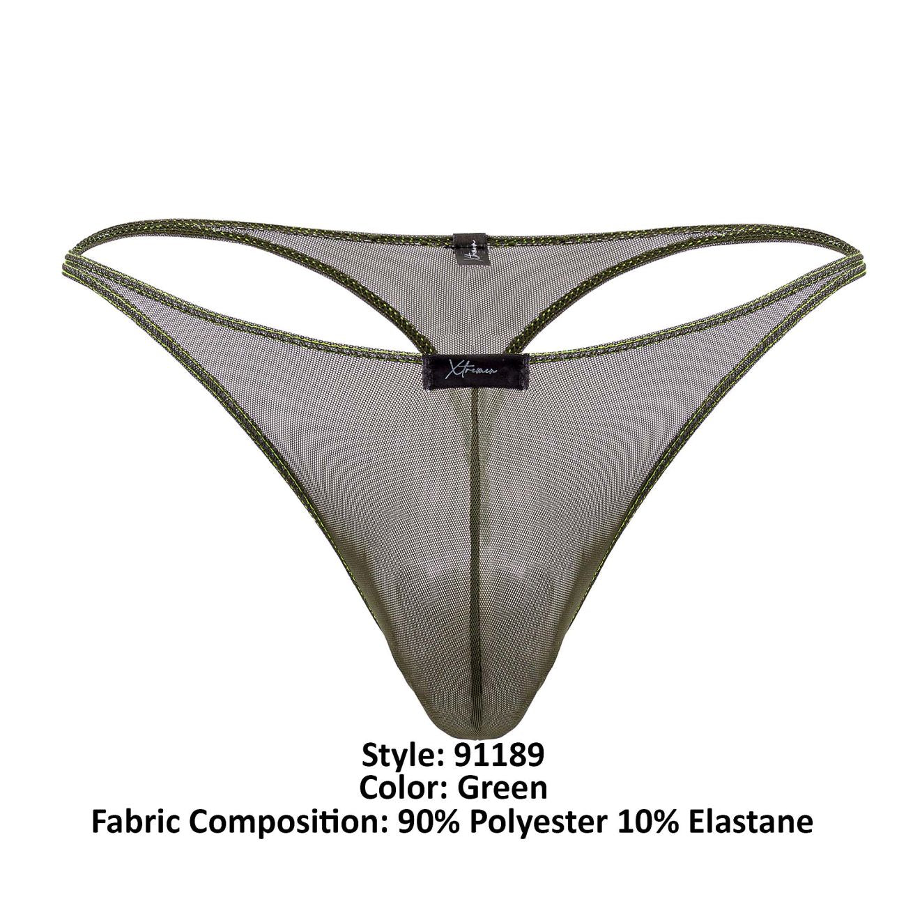 Tulle Mesh Thongs