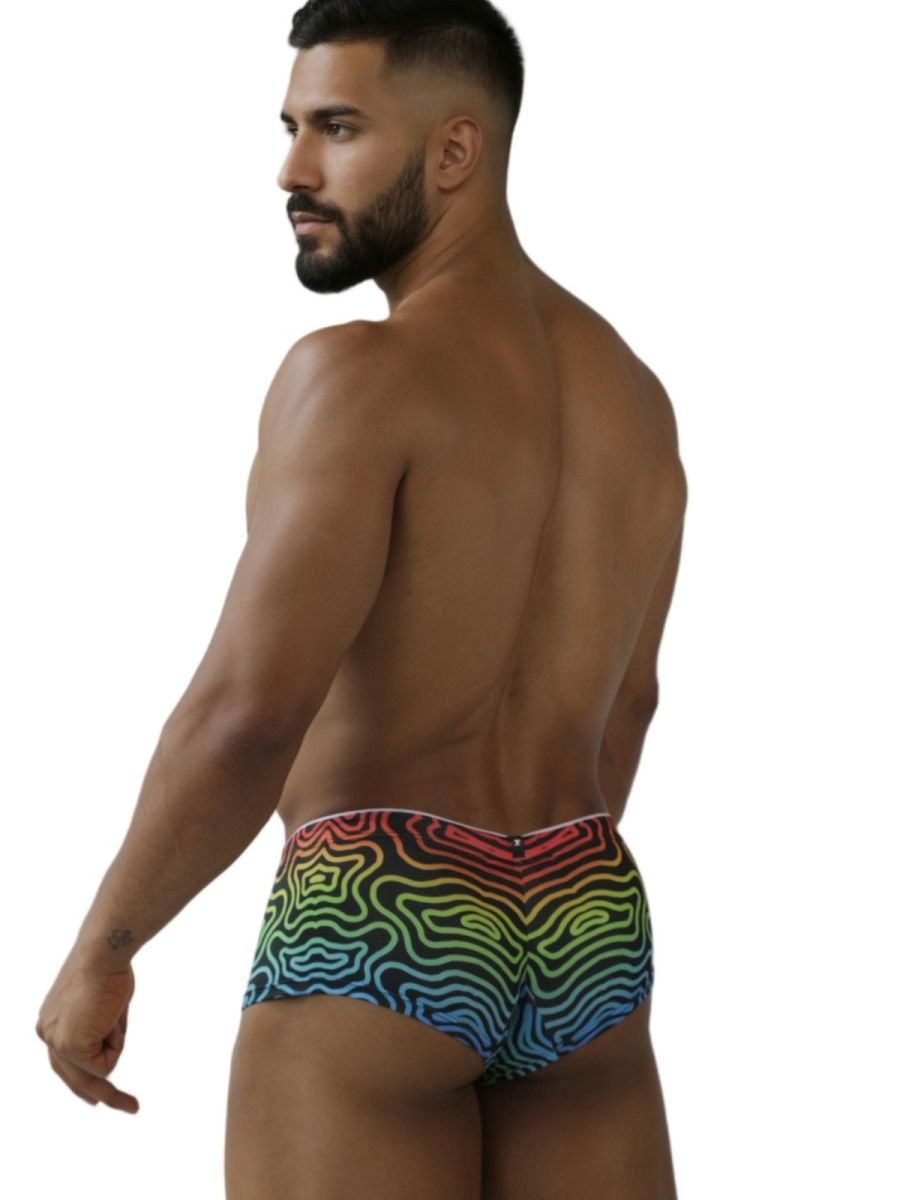 Rainbow Printed Microfiber Briefs