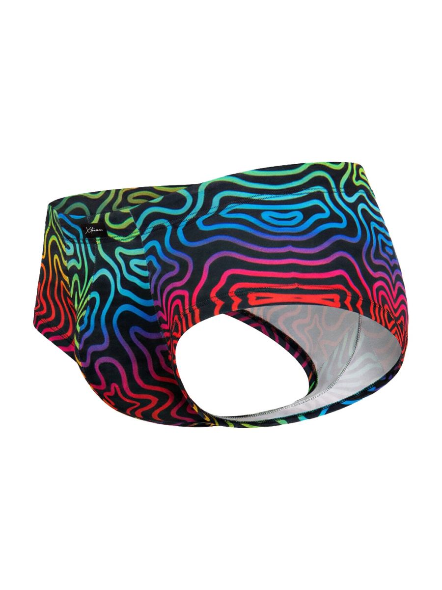 Rainbow Printed Microfiber Briefs