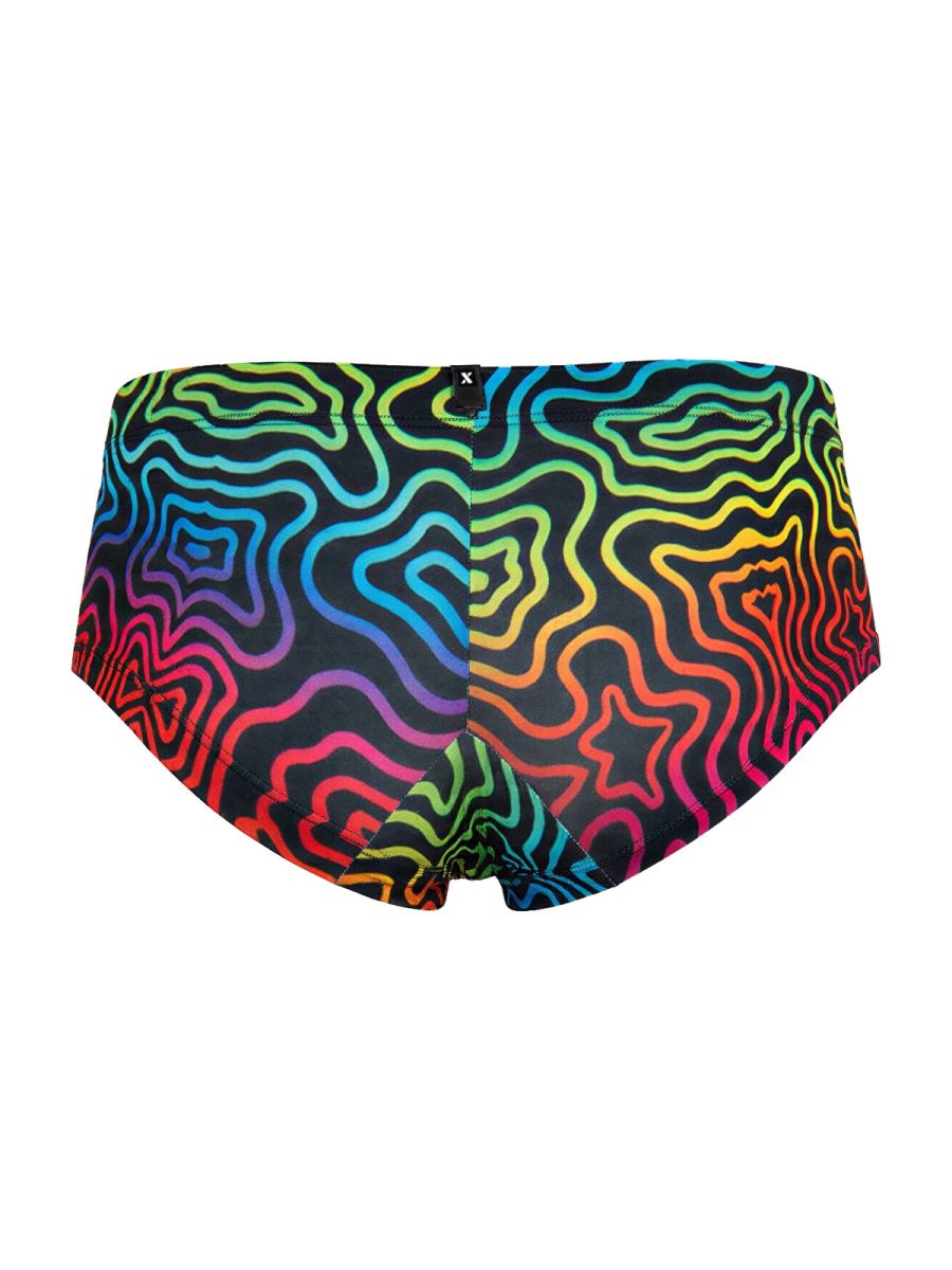 Rainbow Printed Microfiber Briefs