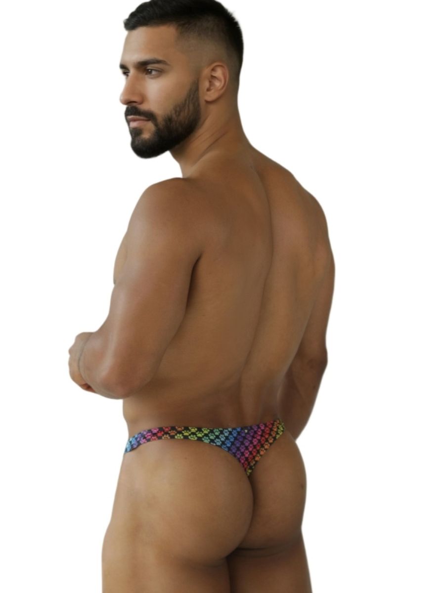 Printed Microfiber Thongs