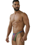 Printed Microfiber Thongs