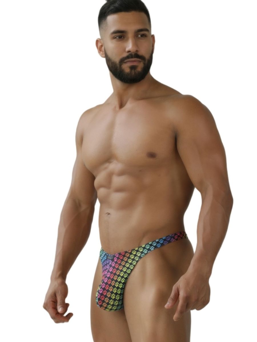 Printed Microfiber Thongs