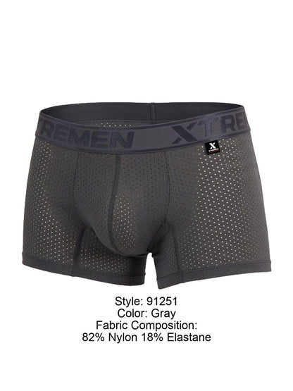 Microfiber Mesh Boxer Briefs