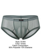 Microfiber Mesh Briefs