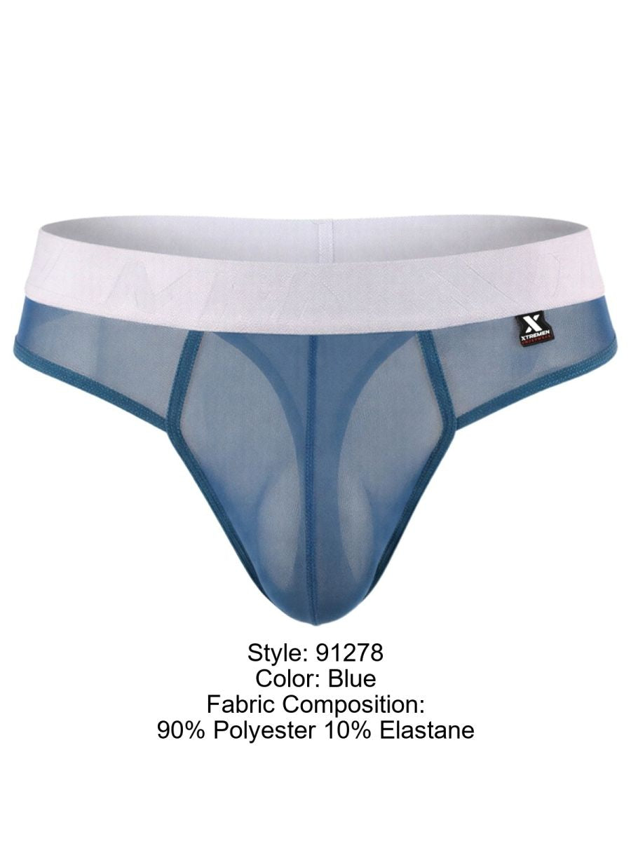 Microfiber Mesh Thongs