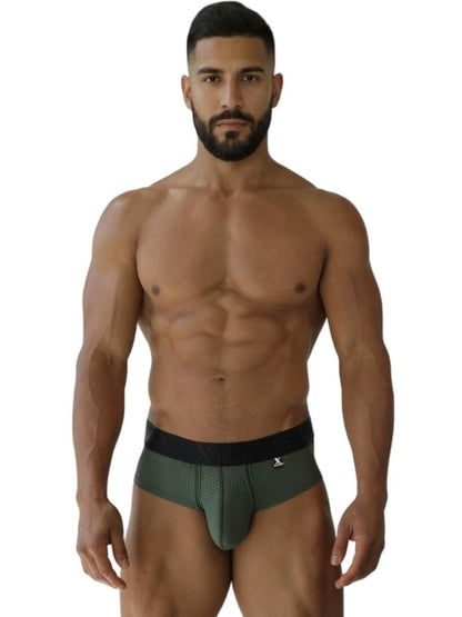 Microfiber Mesh Briefs