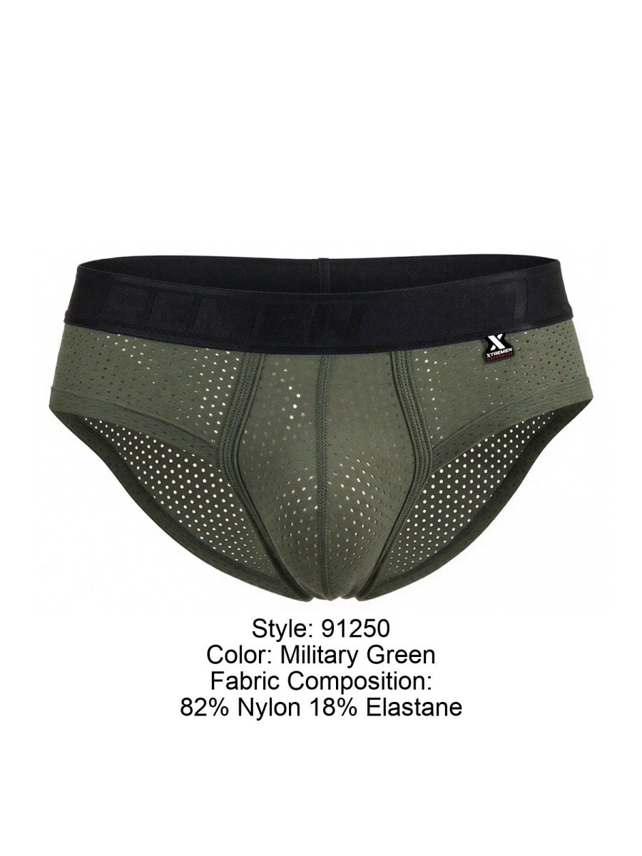 Microfiber Mesh Briefs