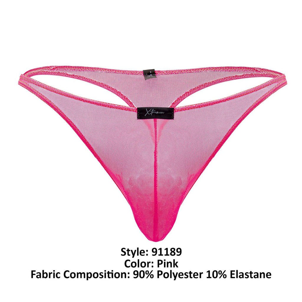 Tulle Mesh Thongs