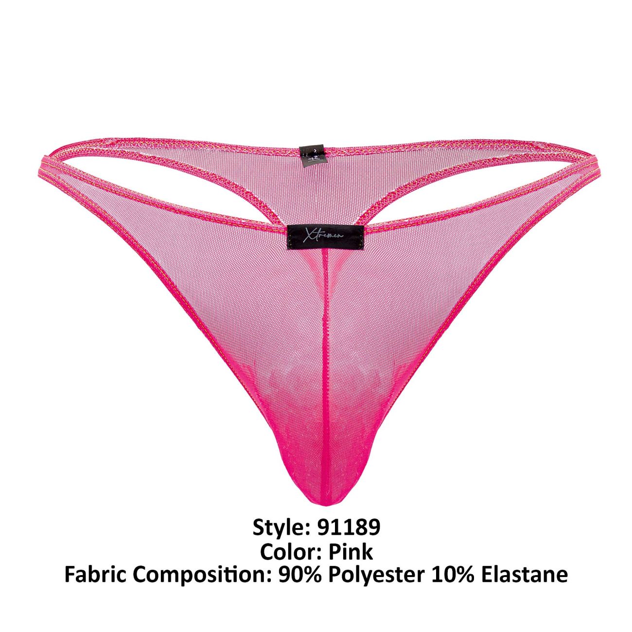 Tulle Mesh Thongs
