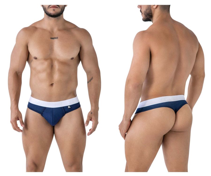 Men's ultra-modern underwear blends support & comfort Microfiber Thongs
