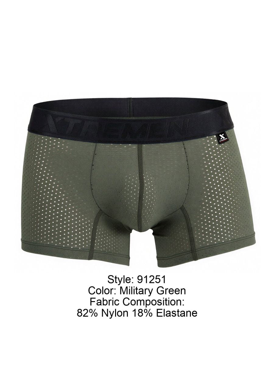 Microfiber Mesh Boxer Briefs