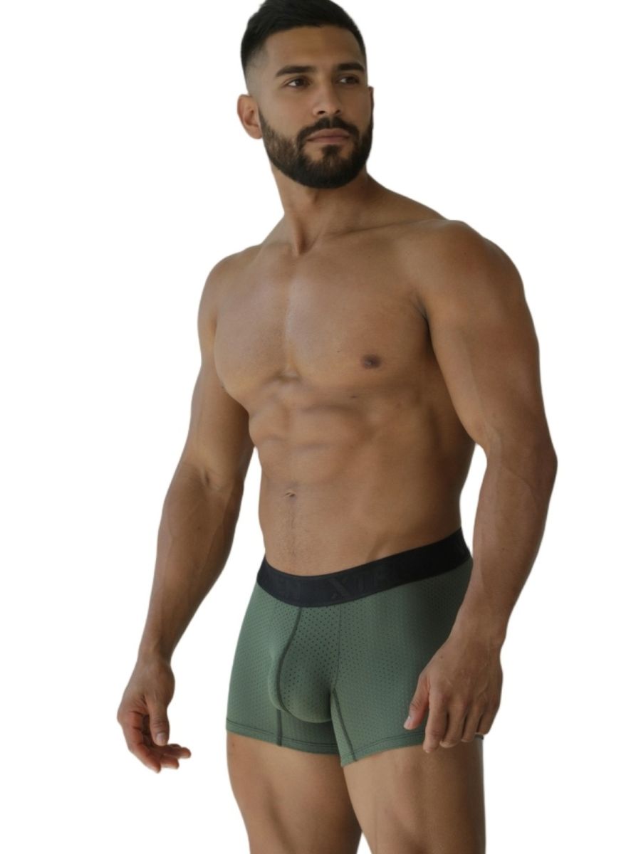 Microfiber Mesh Boxer Briefs