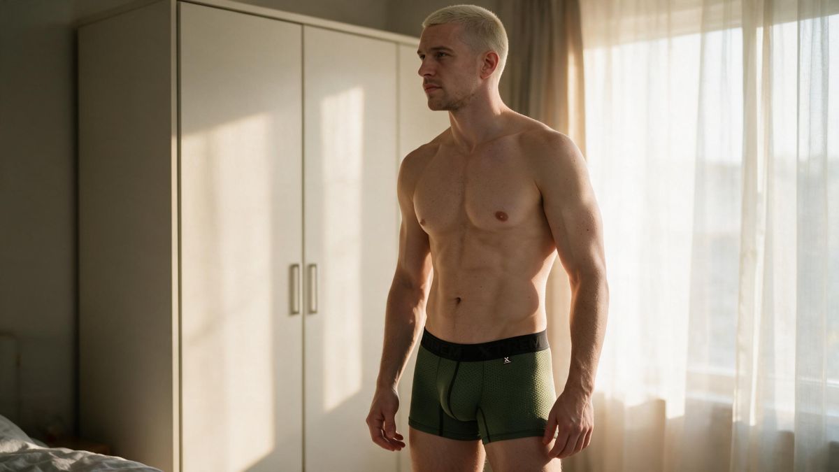 Microfiber Mesh Boxer Briefs