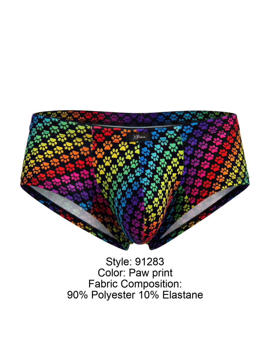 Rainbow Printed Microfiber Briefs