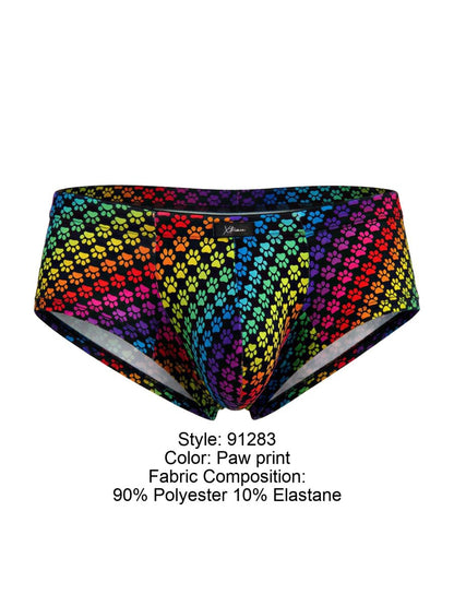 Rainbow Printed Microfiber Briefs